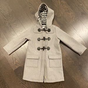 Baby Gap Girls Grey Peacoat Size 5